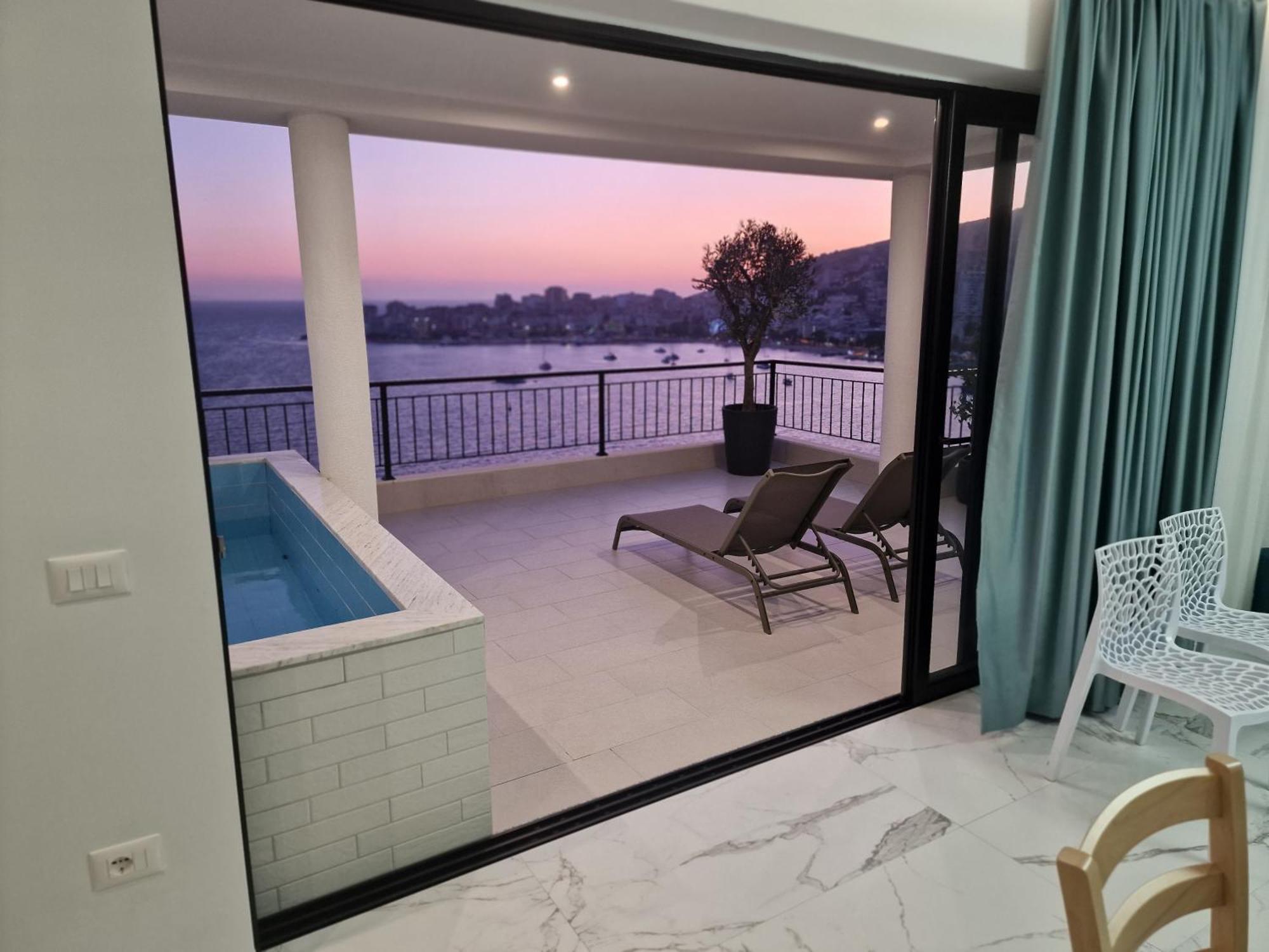 Joanna Suites Sarande Ngoại thất bức ảnh